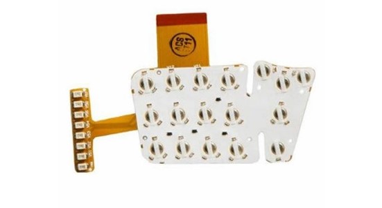 Double layer flex circuit